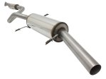 Novus Sportauspuff Anlage 55mm Edelstahl für VW Scirocco 2 1x60mm EA2271E60