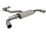 Novus 70mm Sportauspuff Anlage Edelstahl für VW Golf 6 GTi 90mm SR-Design EA2972E90SR