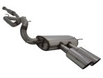 Novus Gr.A Anlage Edelstahl für Ford Focus MK3 ST 2x100mm MS-Design EA8372E100S