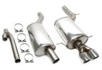 TA Technix Edelstahlanlage Audi A4 S4 B5 2x80mm 02AU004-8