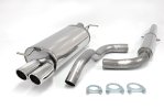 TA Technix Edelstahlanlage Audi A3 8L 2x80mm 02AU022-8