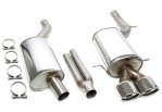 TA Technix Edelstahlanlage Audi A4 RS4 B5 2x90x120mm 02AU040-25D