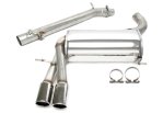 TA Technix Edelstahlanlage Audi A3 S3 Sportback 8P 2x80mm 02AU043-8