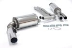 TA Technix Edelstahlanlage Volvo S80 I 1x90mm 02VO020-9