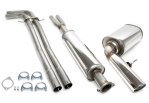 TA Technix Edelstahlanlage Volvo V70 II 1x100mm 02VO026-10