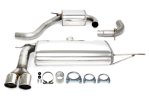 TA Technix Edelstahlanlage VW Scirocco III 2x80mm 02VW011-8