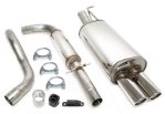TA Technix Edelstahlanlage Audi A3 8L 2x80mm 02VW023-8