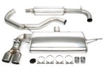 TA Technix Edelstahlanlage Volkswagen Golf 7 2x80mm 02VW029-8