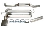 TA Technix Edelstahlanlage Seat Leon 1M 85x150mm 02VW031-21