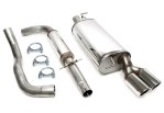 TA Technix Edelstahlanlage Seat Leon 1M 2x80mm 02VW033-8
