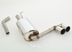 Friedrich Motorsport Sportendschalldämpfer mittig Edelstahl M971412-x