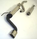 Friedrich Motorsport Gr.A Anlage mittig Opel Corsa D M981137-X