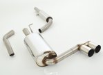Friedrich Motorsport Gr.A Anlage mittig Edelstahl M981412-x