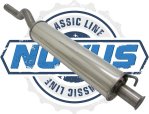 Novus Classic Line Edelstahl Vorschalldämpfer für Audi 80 B4 NC158